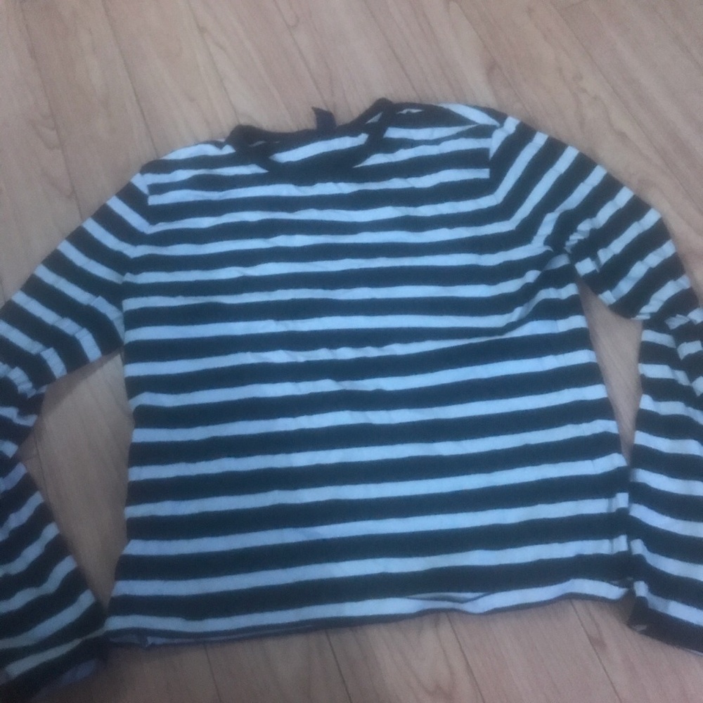 Long Sleeve Striped Shirt